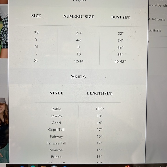 The Bubble Girls size L Ruffle Skirt - Picture 8 of 9